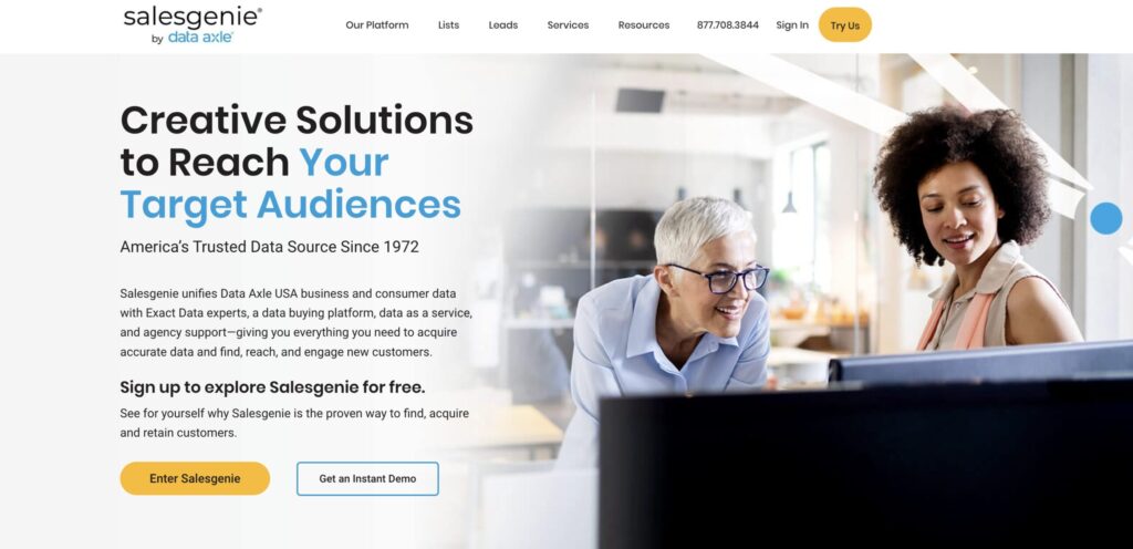 B2B Lead Generation -Salesgenie