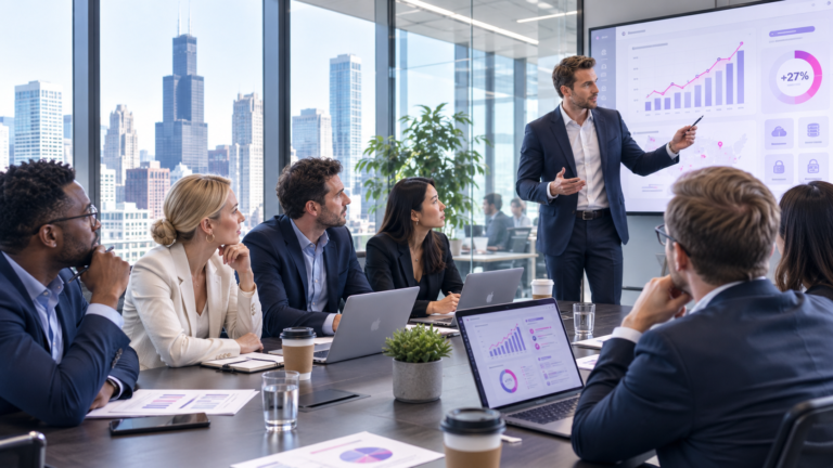 B2B lead generation Chicago SaaS
